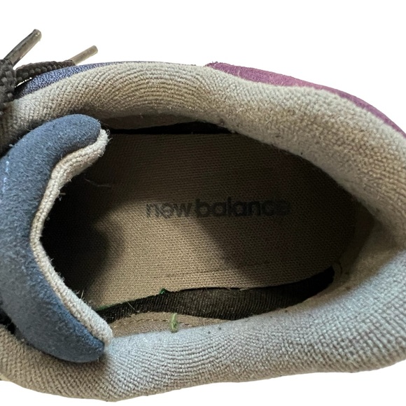 New Balance 574 Men’s Apollo Gray Navy Size 12 Sneaker - Picture 10 of 12